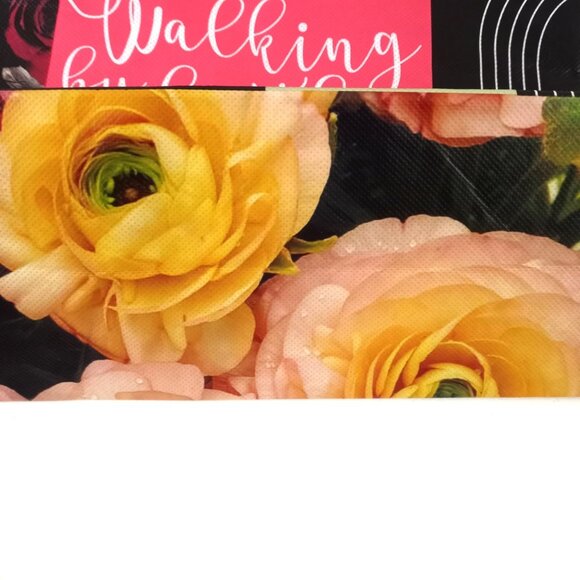 CTA Reusable Tote Bag - Woman of God Walking by Faith 14 x 10.5 x 4.5 - Picture 5 of 8